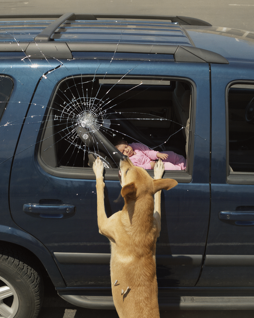 Hero Stray Dog Shatters Car Window to Save Baby—But What They Uncovered ...